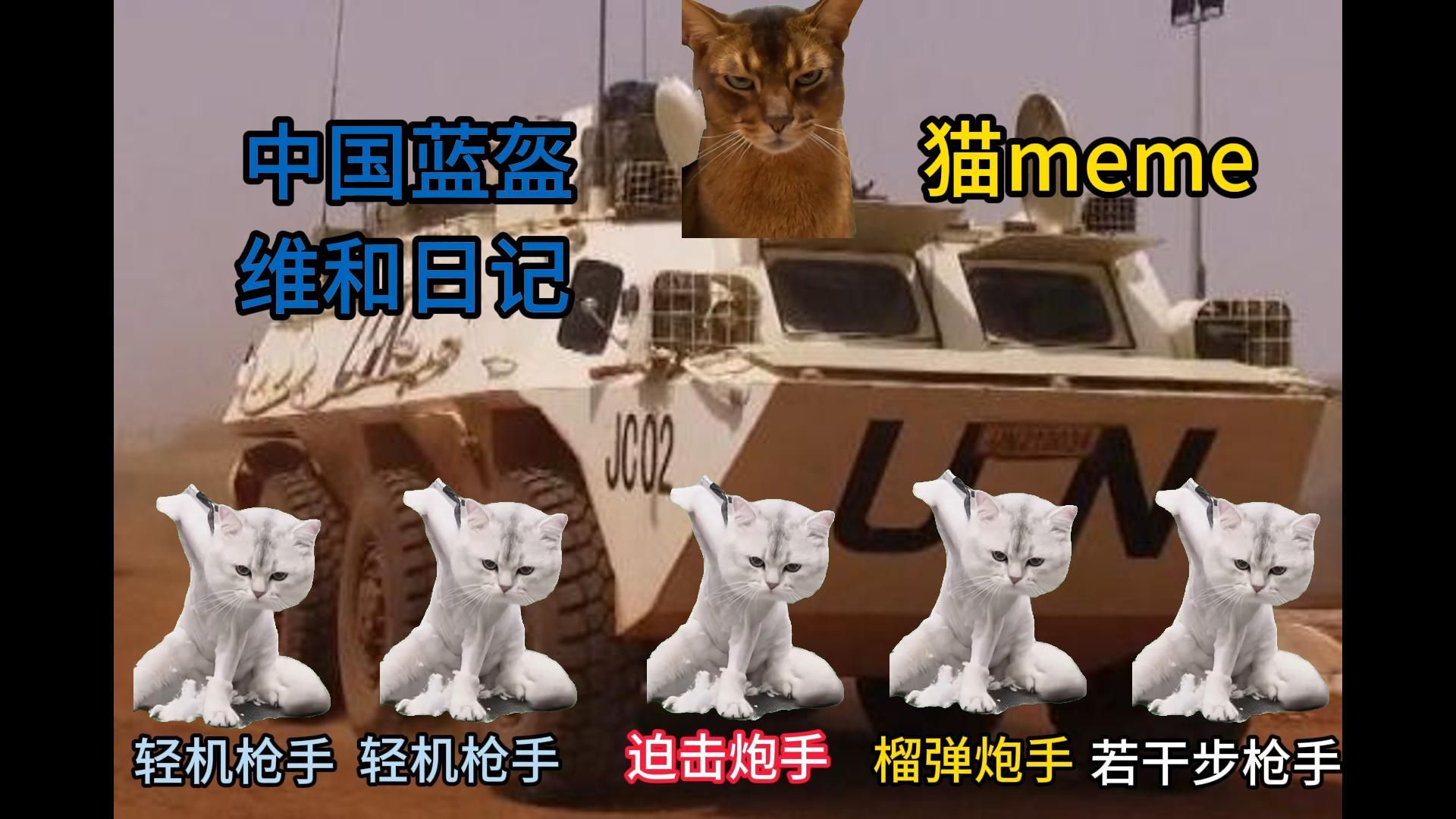 【猫meme】维和日记05:与苏人解武装力量的对峙哔哩哔哩bilibili