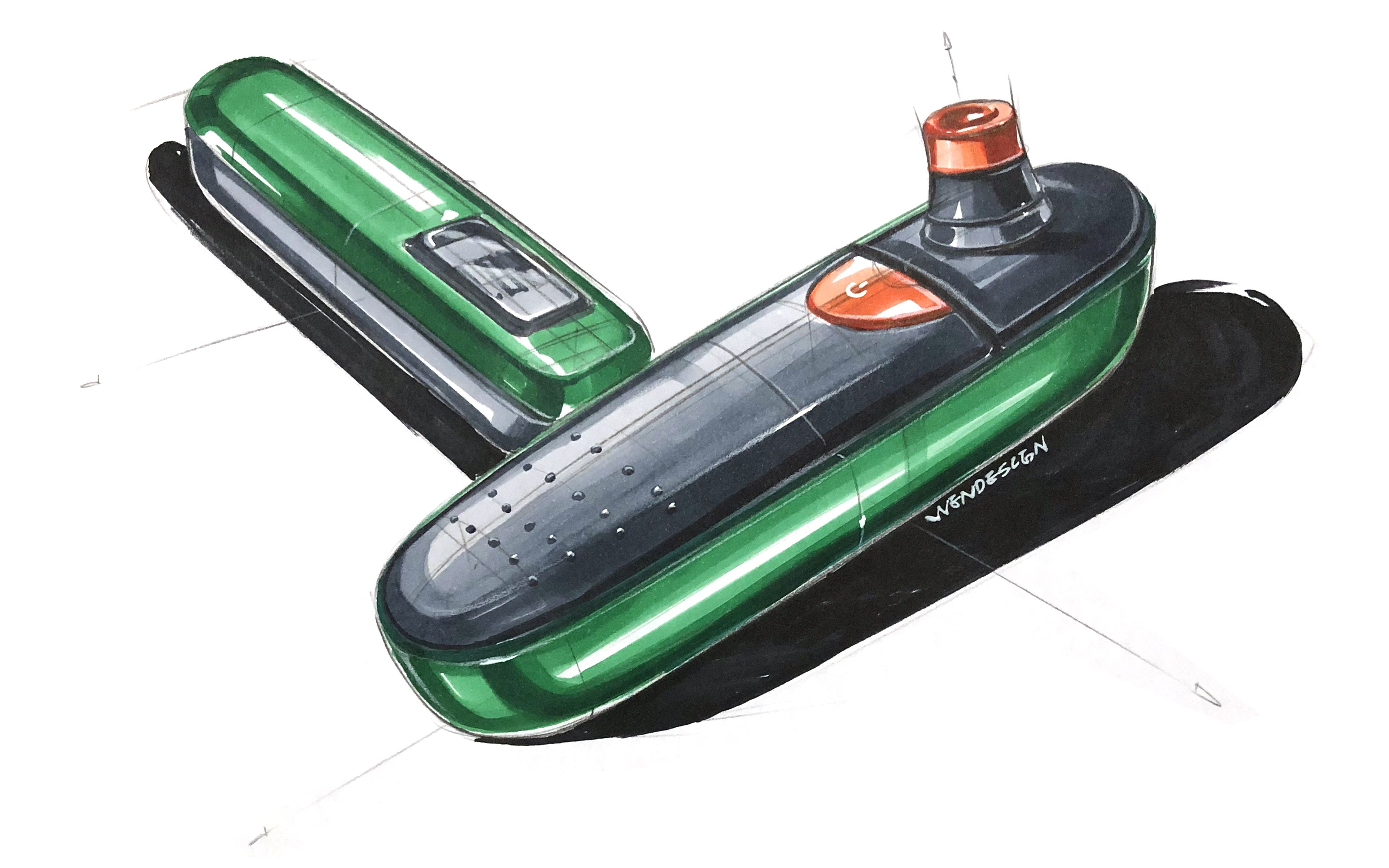 30天手绘挑战计划医疗器械马克笔上色