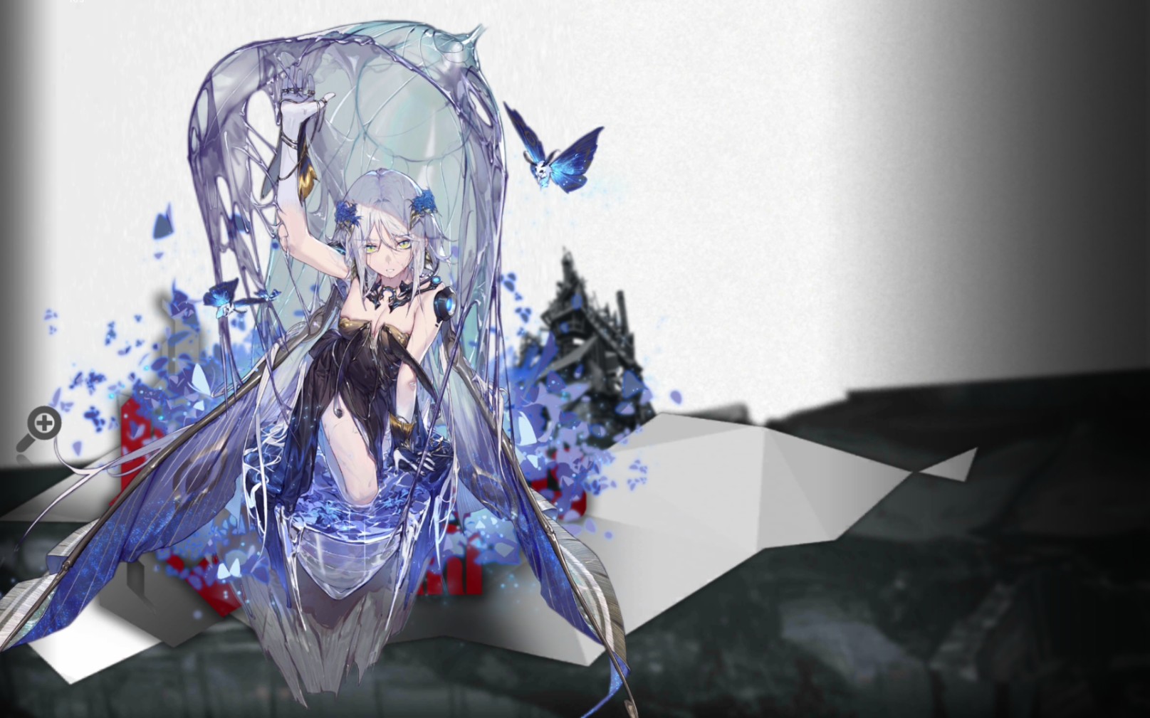 【少女前线】融合势力技能动画演示—猎手-裳夜落蛾