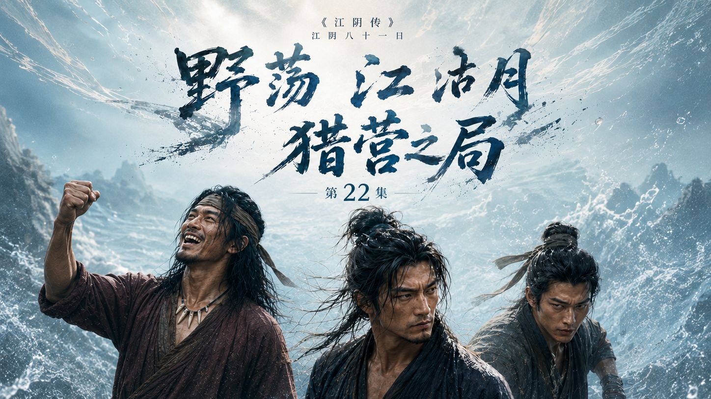《江阴传》第22集 · 萧萧苇叶，荷风正凉，野荡伏江湖。【AI全民制作人】