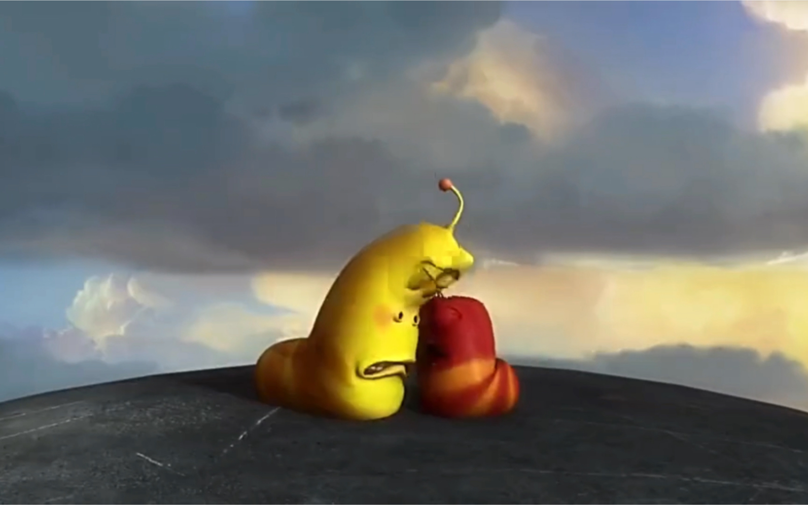 红黄长虫的放屁虫生