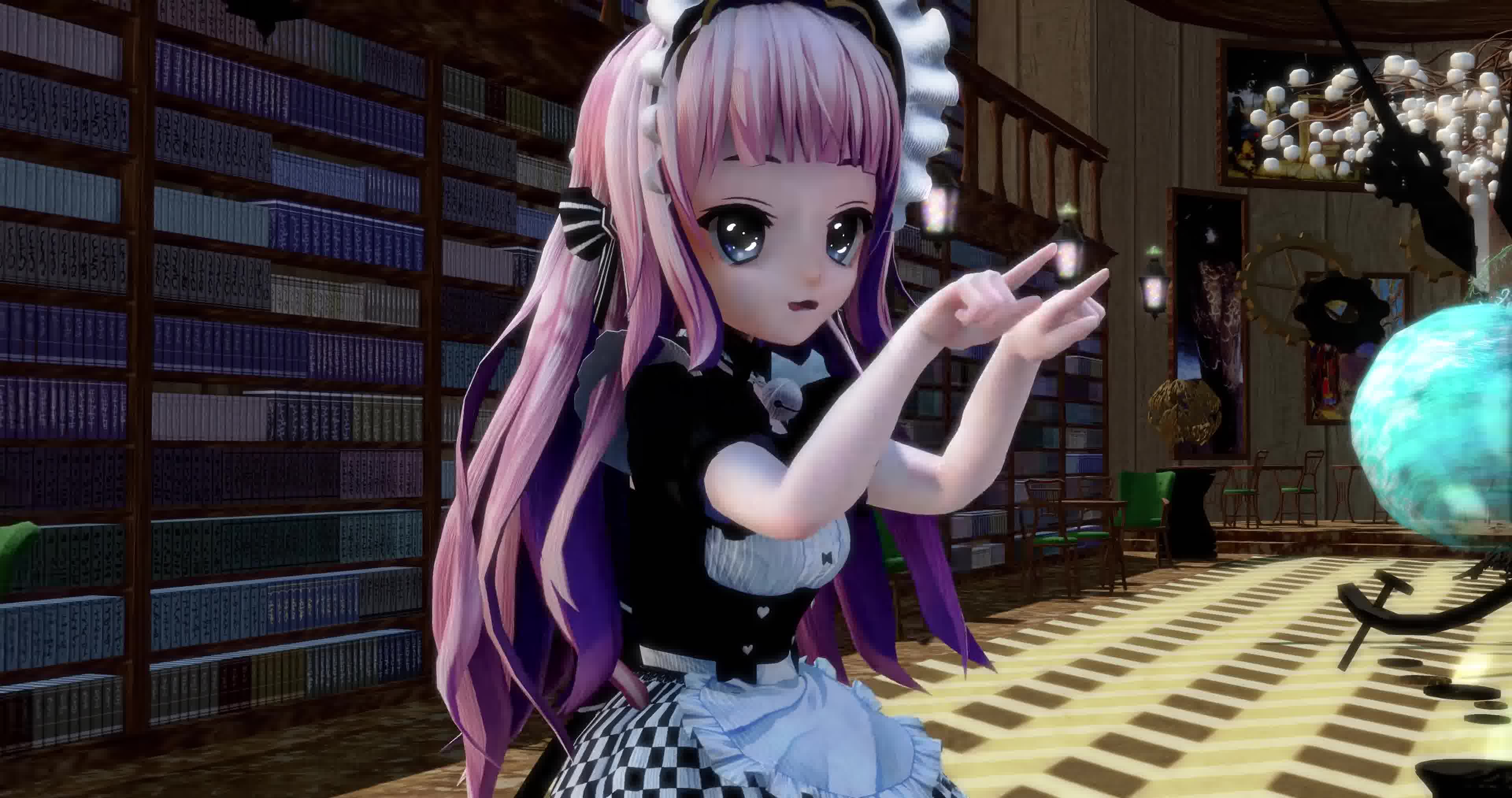 926【mmd】love_potion【maid_luka_miku】_哔哩哔哩_bilibili