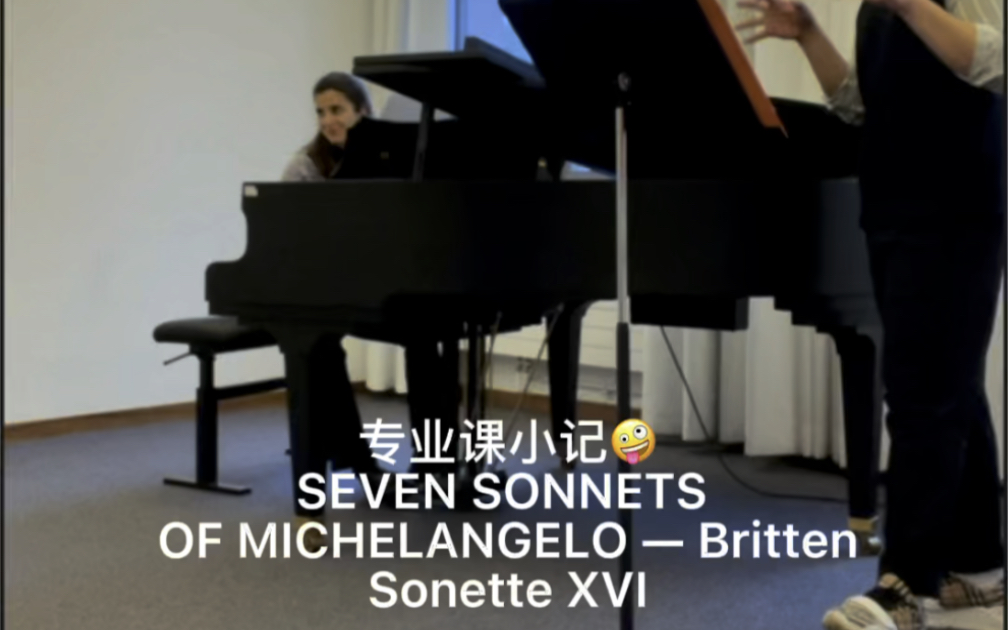 套曲SEVEN SONNETS OF MICHELANGELO (Benjamin Britten)第一首哔哩哔哩bilibili