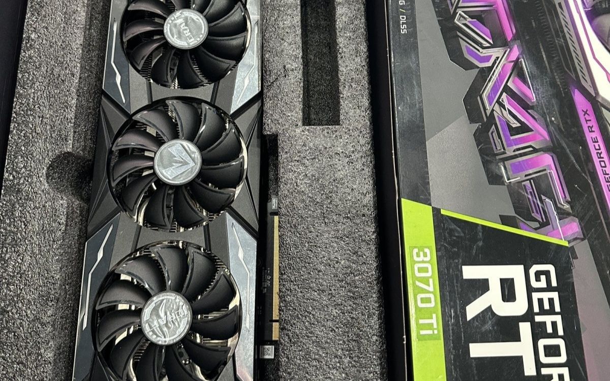铭瑄 3070ti 个人开箱记录