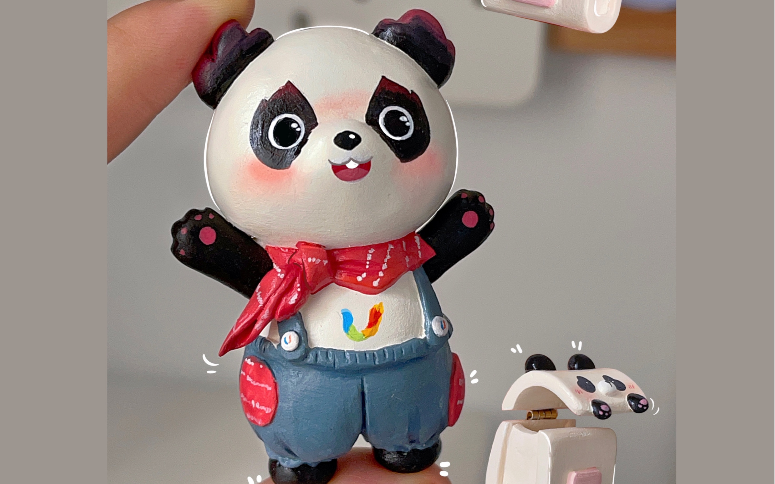 捏一只鬼火熊猫蓉宝