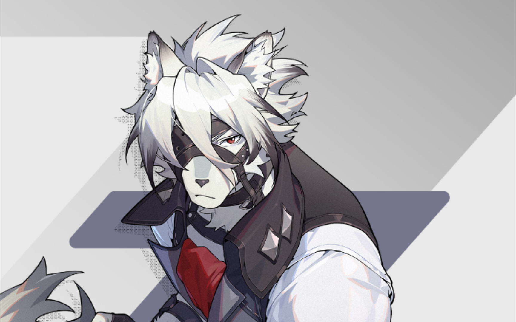 终于薅到狼叔毛啦!