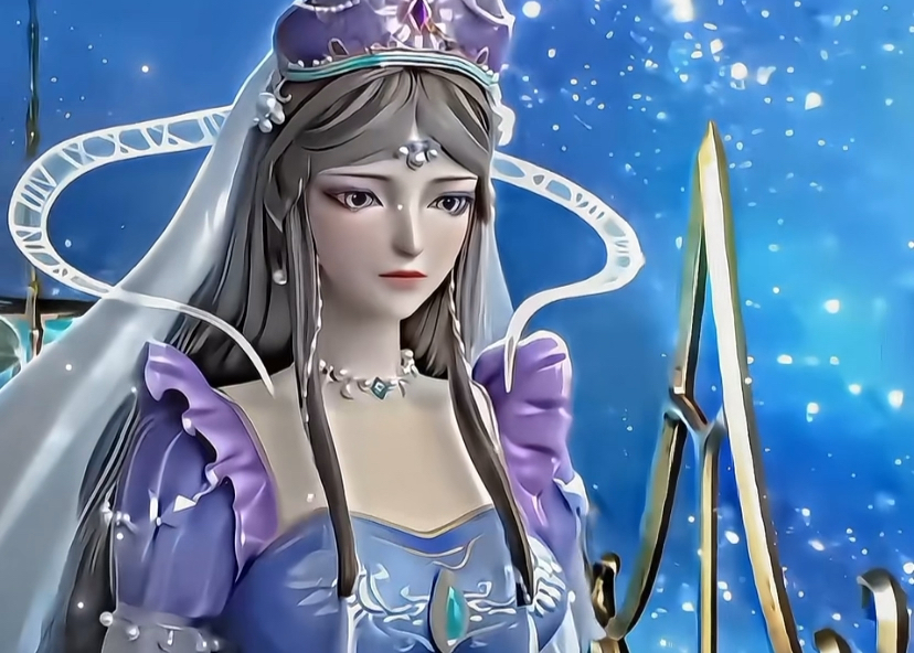 【叶罗丽】"要用更多的星河来装饰你的衣裙,时希新建模还是米的"