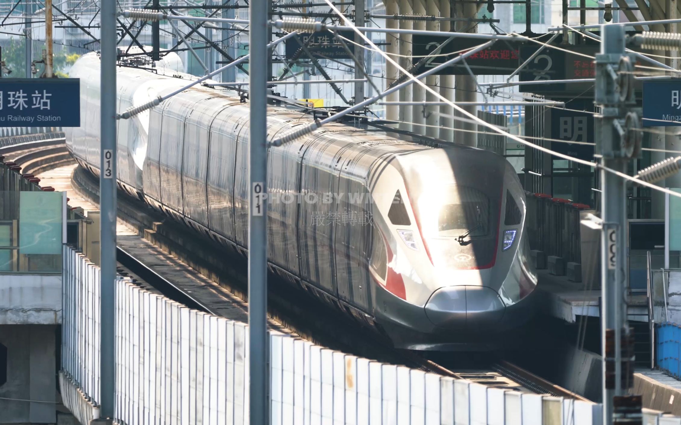 广珠城际g68又换cr400af了京局就是随意想用什么车都有