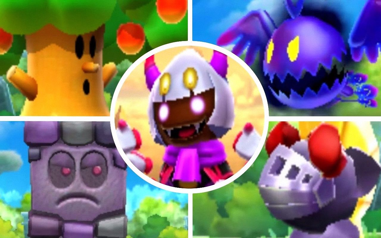 星之卡比卡比猎人豪华版所有42位主要boss与小boss战斗