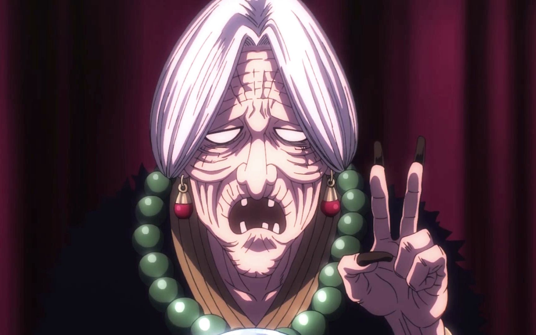 一拳超人第9期神婆预言地球即将毁灭下一刻所在城市夷为平地