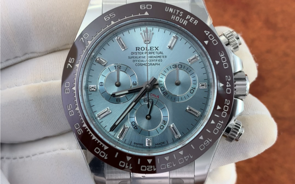 clean/c厂迪通拿冰蓝4130机 40mm