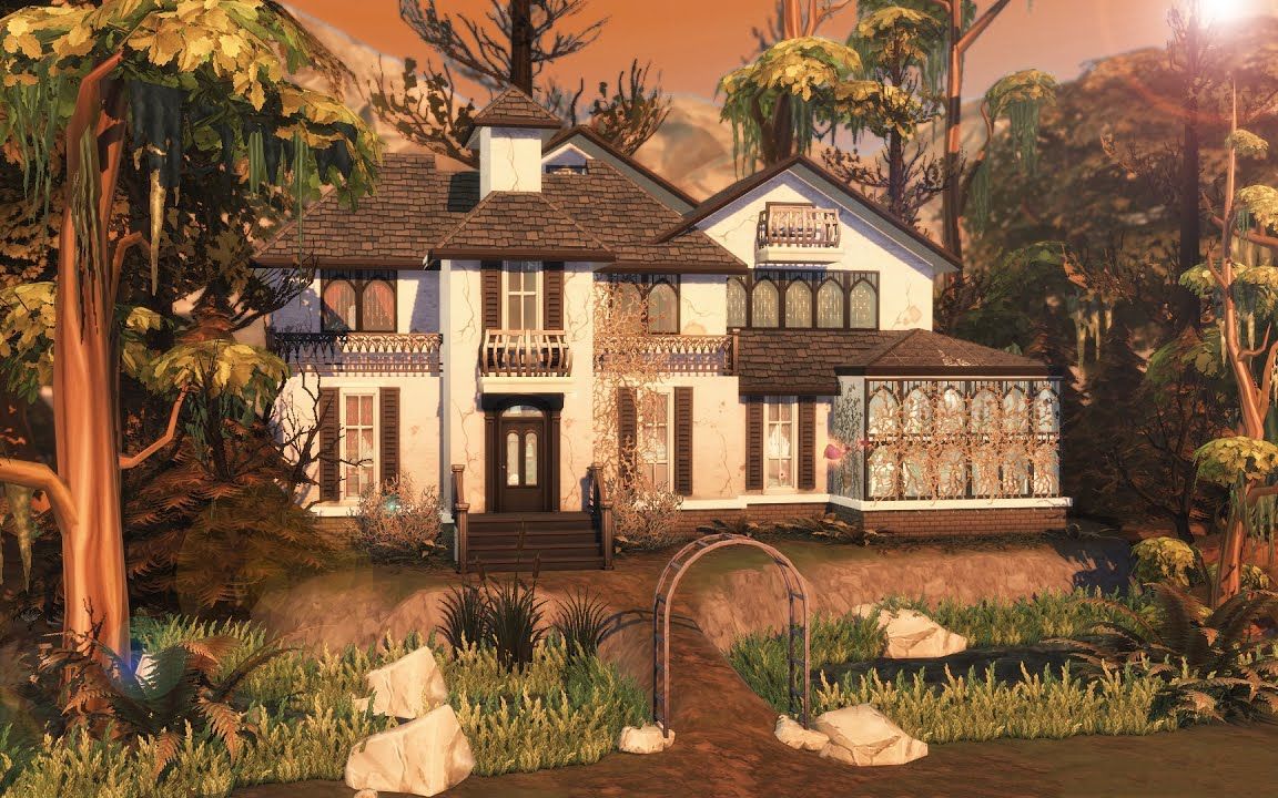 【89搬运】沼泽中的房子-mtsims-40x30-nocc│模拟人生4速建