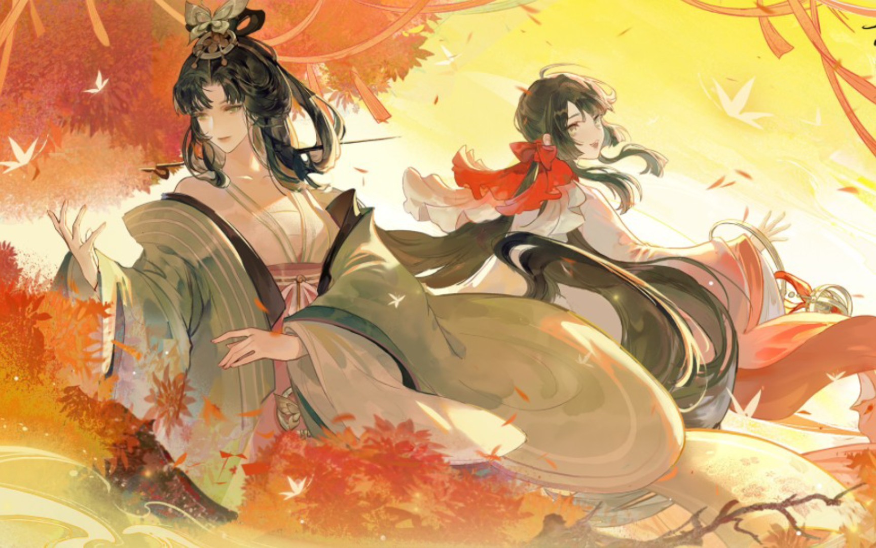 江东二乔国色天香