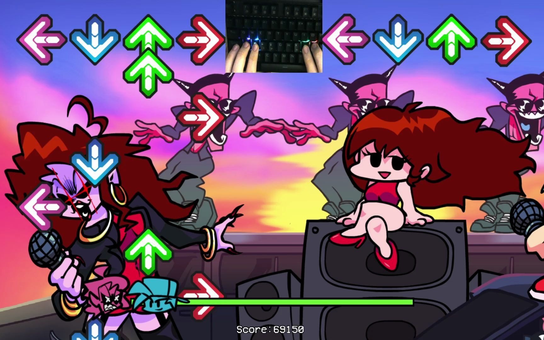 b-side flip milf no miss (full combo) | friday night funkin