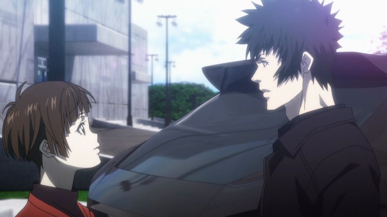 [图][Psycho-Pass S3][First Inspector]剧场版 狡哥战斗力果然最顶层，办完事接女朋友下班