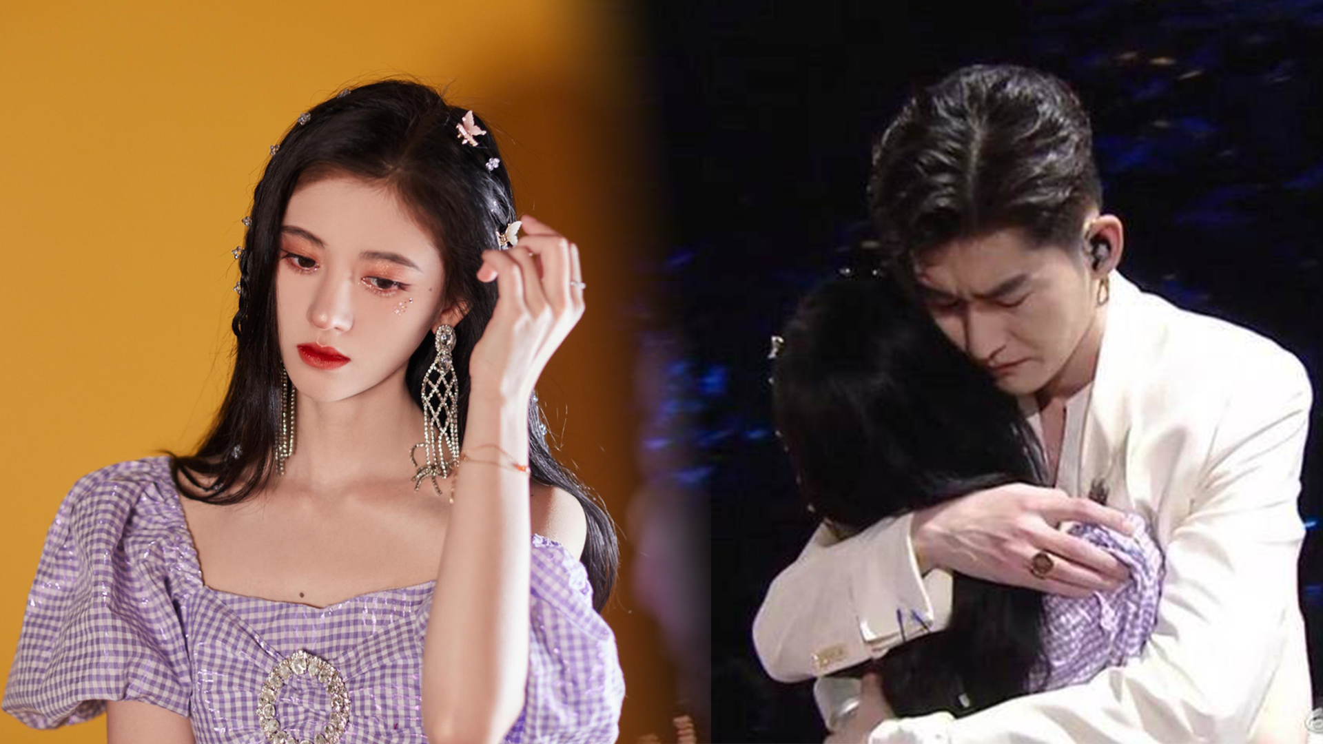 张翰鞠婧祎甜蜜对唱还上演了摸头杀现场简直堪比偶像剧