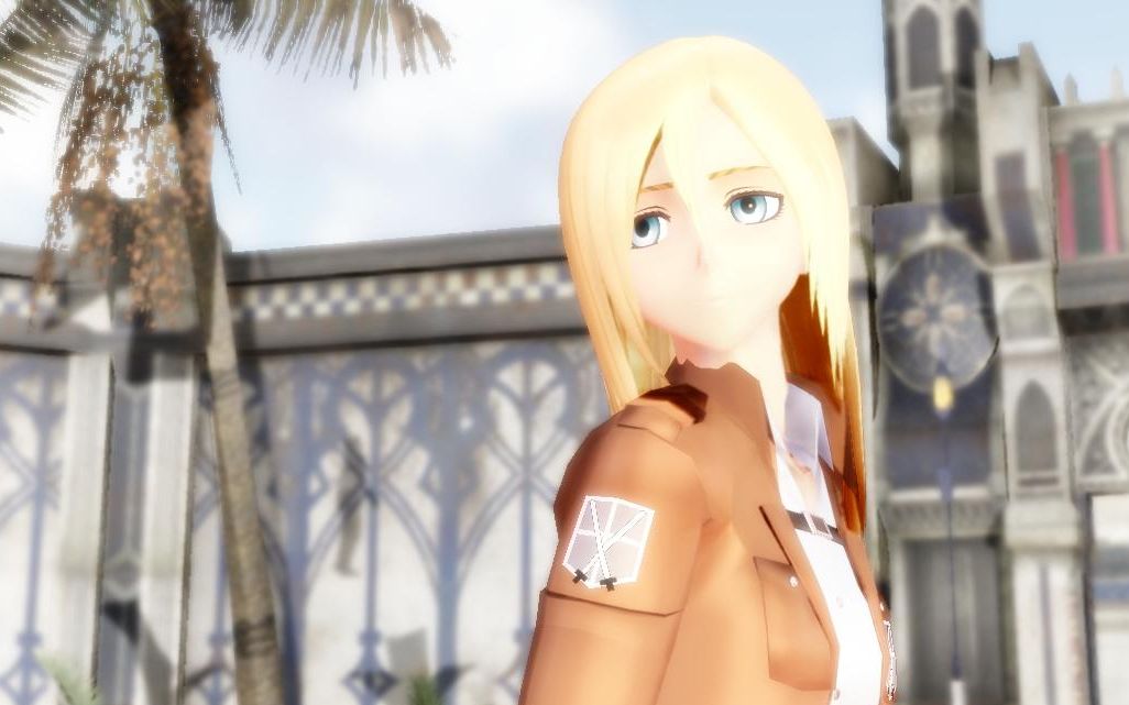 【进击的MMD】赫里斯塔的说谎家哔哩哔哩bilibili