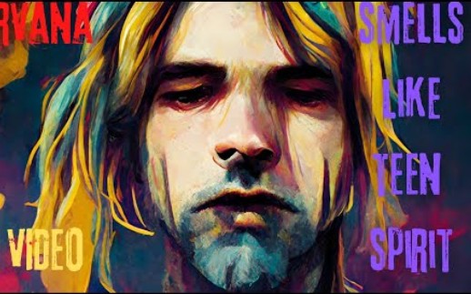 [图]【Nirvana】涅槃 smell like teen spirit 但是Al由歌词作画