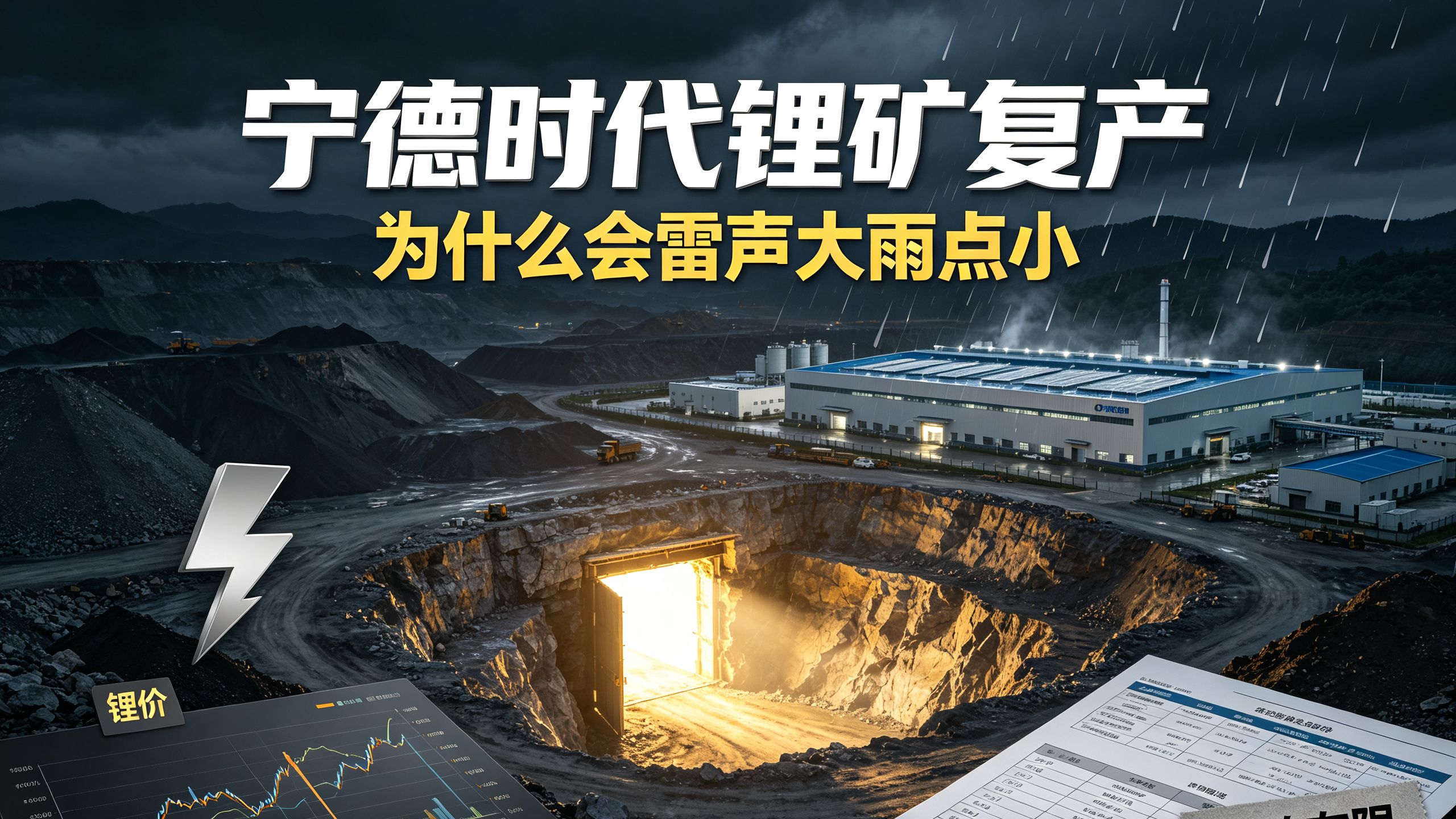 宁德时代锂矿复产，为什么会"雷声大雨点小"？