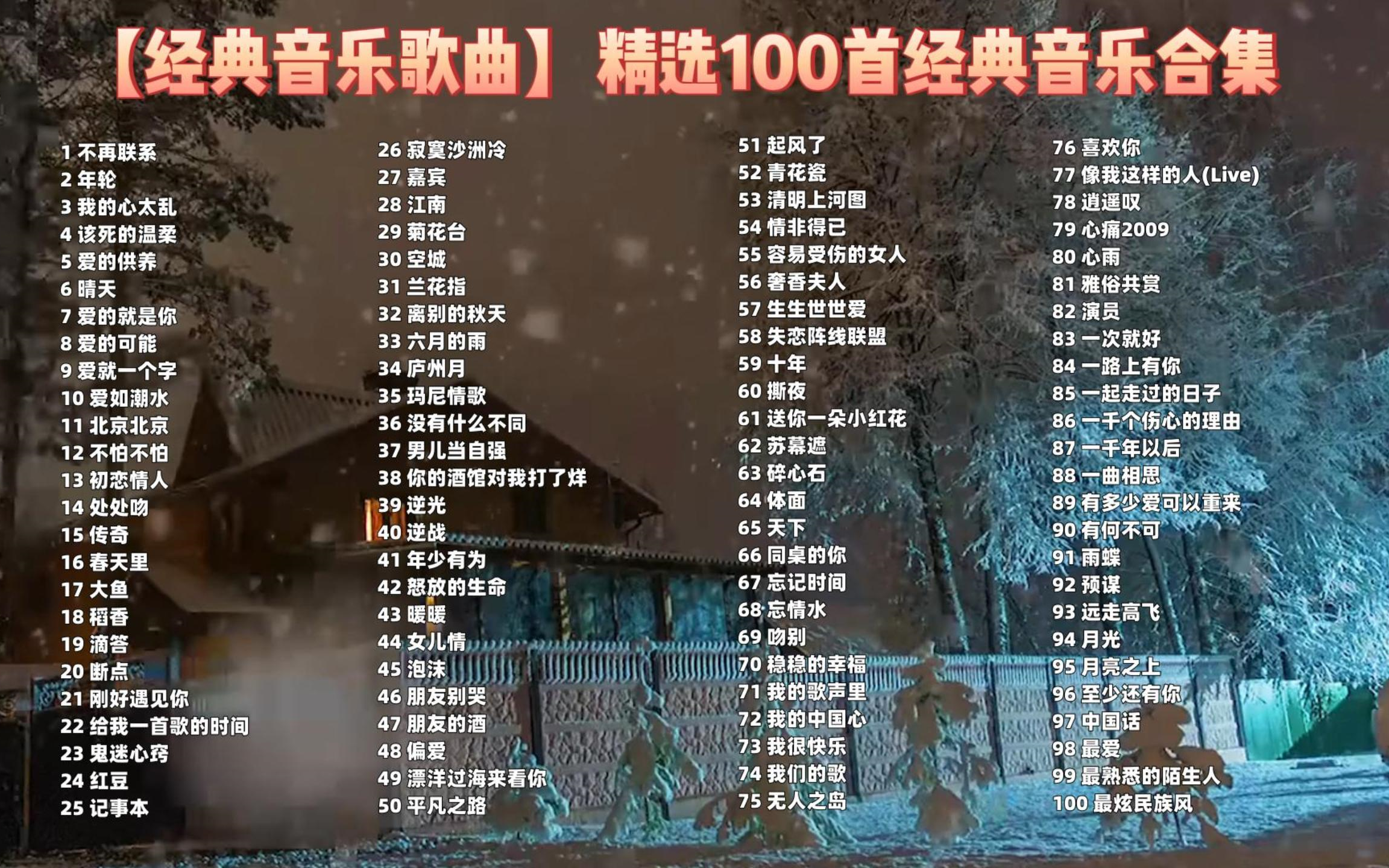 【网络神曲】80 90后回忆歌曲大合集 精选100首(带歌词 分集播放 )、无损音质、音乐合集哔哩哔哩bilibili