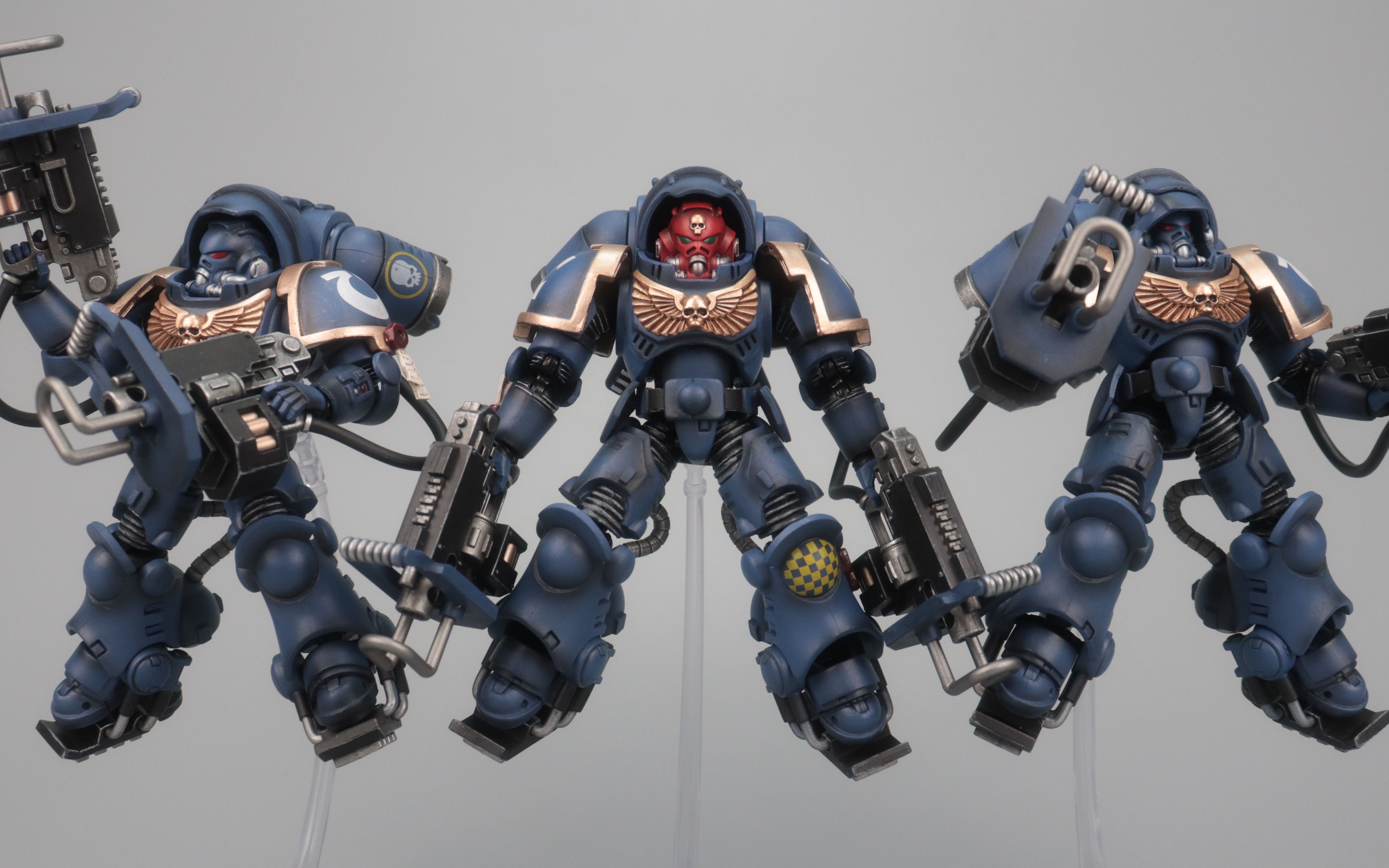 【开盒分享】暗源 战锤40k 极限战士 原铸先驱者