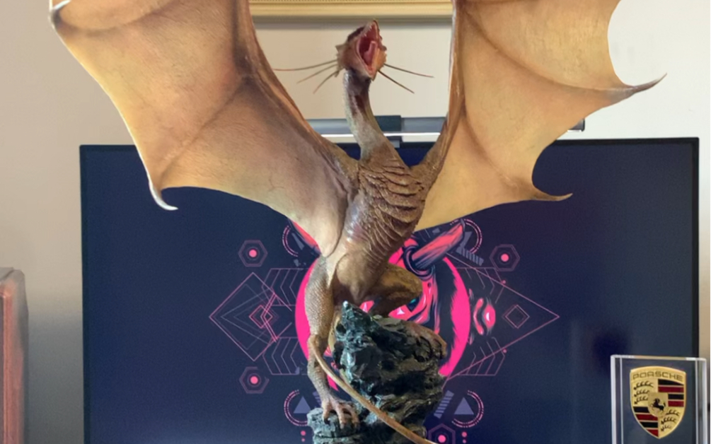 西洋飞龙雕像 手办 wyvern 024studio poros_哔哩哔哩_bilibili