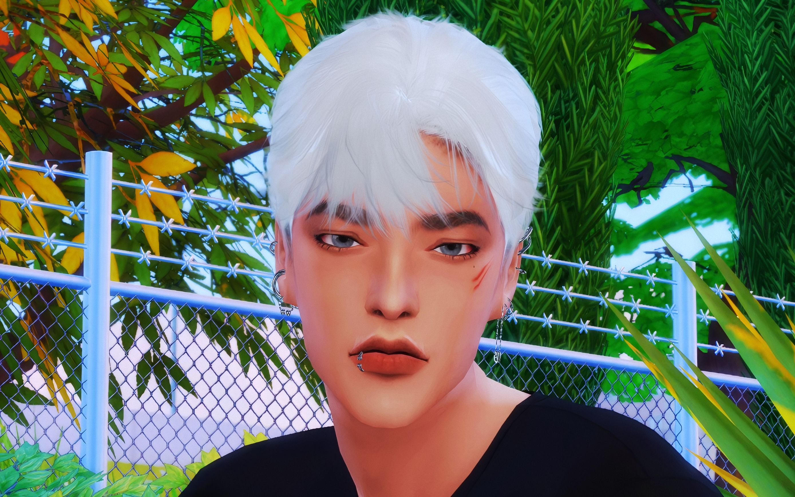 模拟人生4捏人:不算太黑但是比较帅