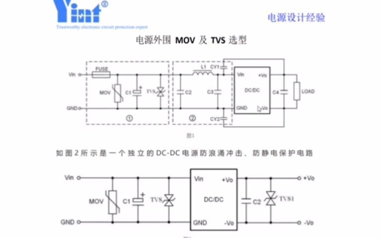 电源设计电路保护哔哩哔哩bilibili