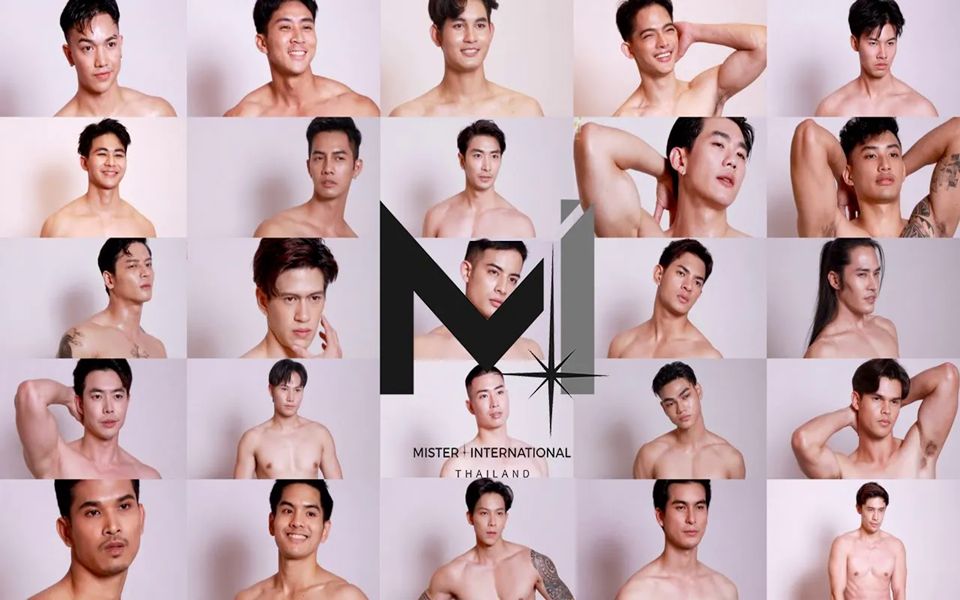 泰国国际先生TOP 28 Mister International Thailand 2023写真拍摄哔哩哔哩bilibili