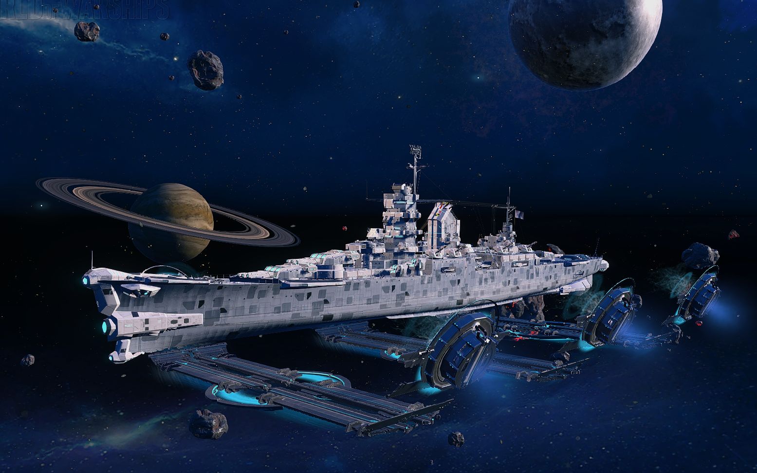科幻壁纸高清太空战舰图片