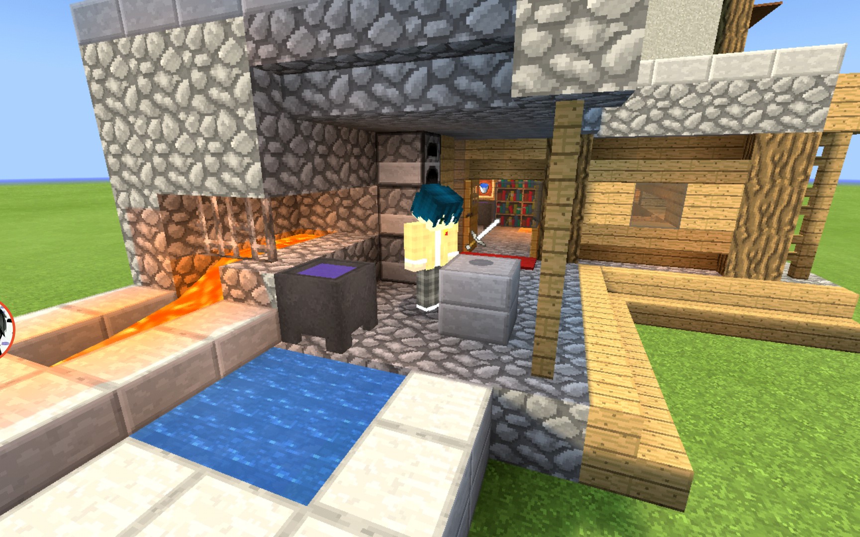 【我的世界】建筑周记:铁匠铺的正确打开方式(minecraft/建筑/我的