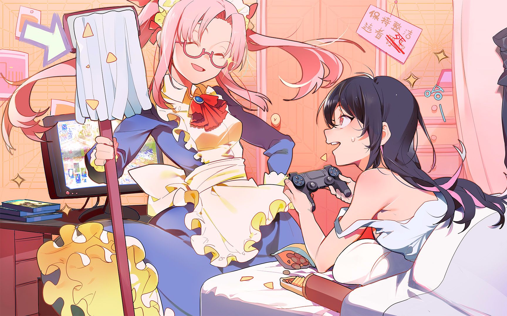 可爱男孩竟被修改信息收养成女儿 《魔女兵器》第三期_哔哩哔哩 (゜