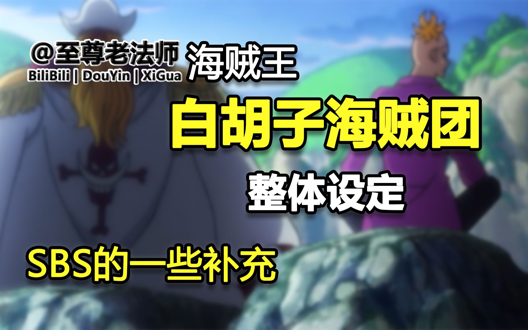 白胡子海贼团的一些补充设定,队长们是平等的,旗下海贼团是自由的,船上的女护士们不许参加战争.哔哩哔哩bilibili