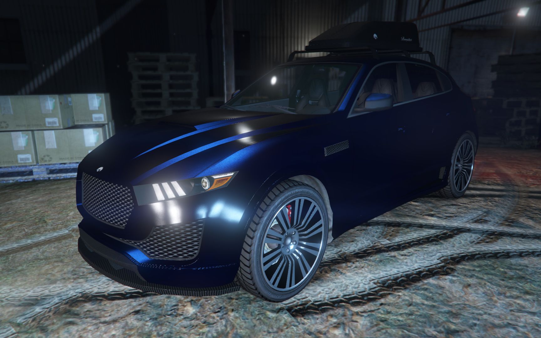 gta5:兰帕达缇 诺瓦克suv,c山越野之旅!