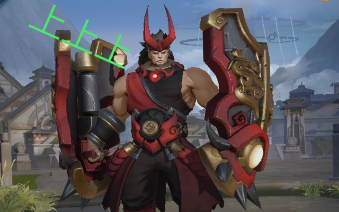 王者荣耀体验服廉颇新模型 游戏体验