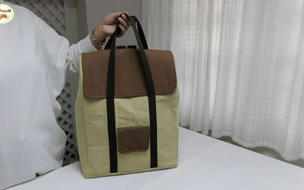 diy a big backpack -- 耗布大背包