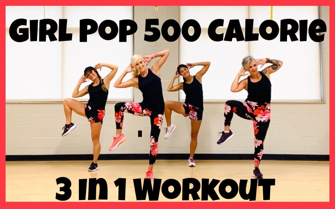 [图]【Cardio Fitness】一小时燃烧500卡！国外超级火的燃脂减肥操！无需设备-徒手锻炼！