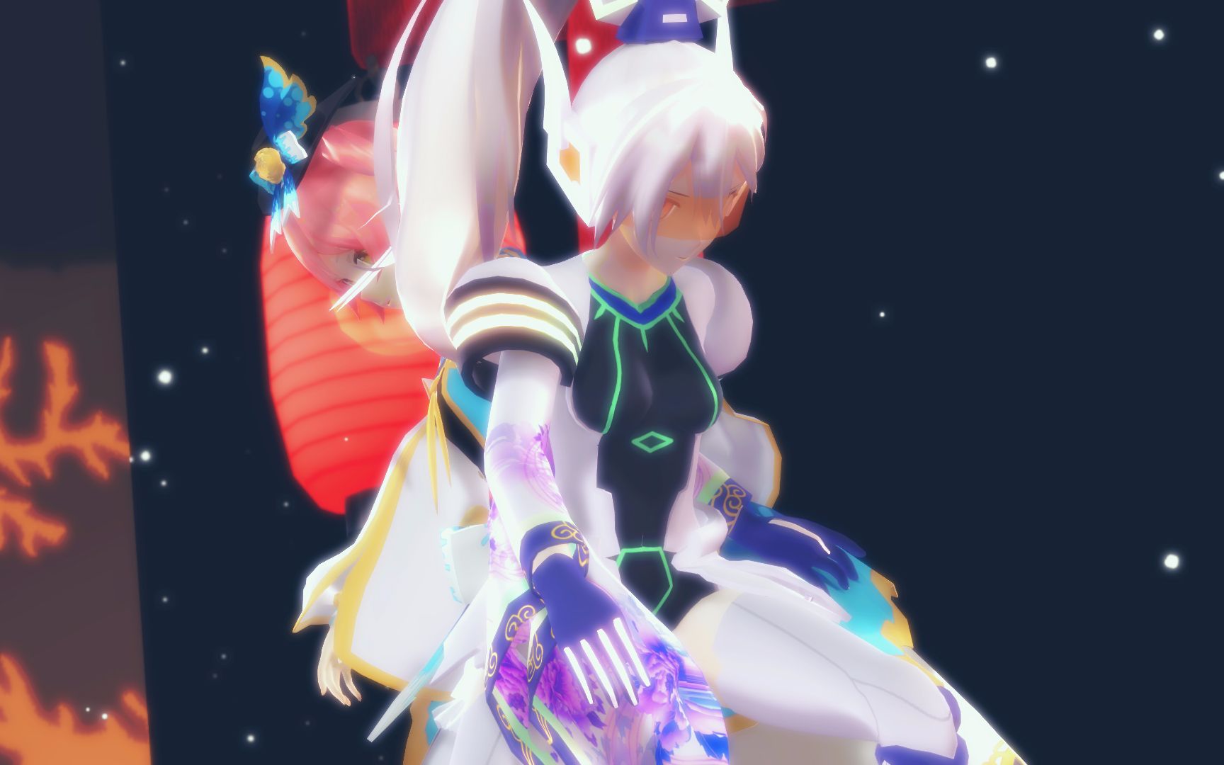 【mmd萌王ex系列 王莽x李煜elect】