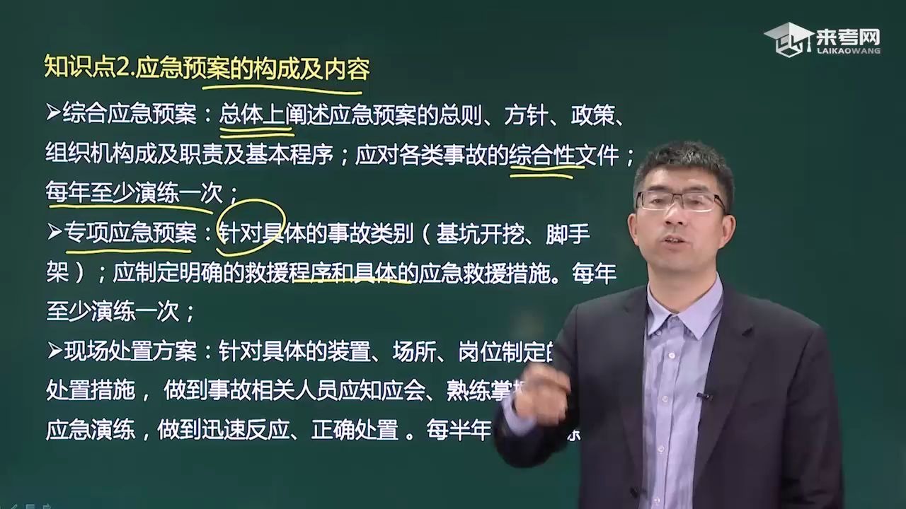 2020二建精品课程:生产安全事故应急预案与事故处理1哔哩哔哩bilibili