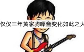 [图]黄家驹嗓音变化，听歌作对比，感觉变化还是挺大的。