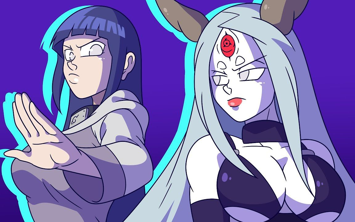 【火影忍者】雏田与辉夜 . 毁童年系列_哔哩哔哩_bilibili