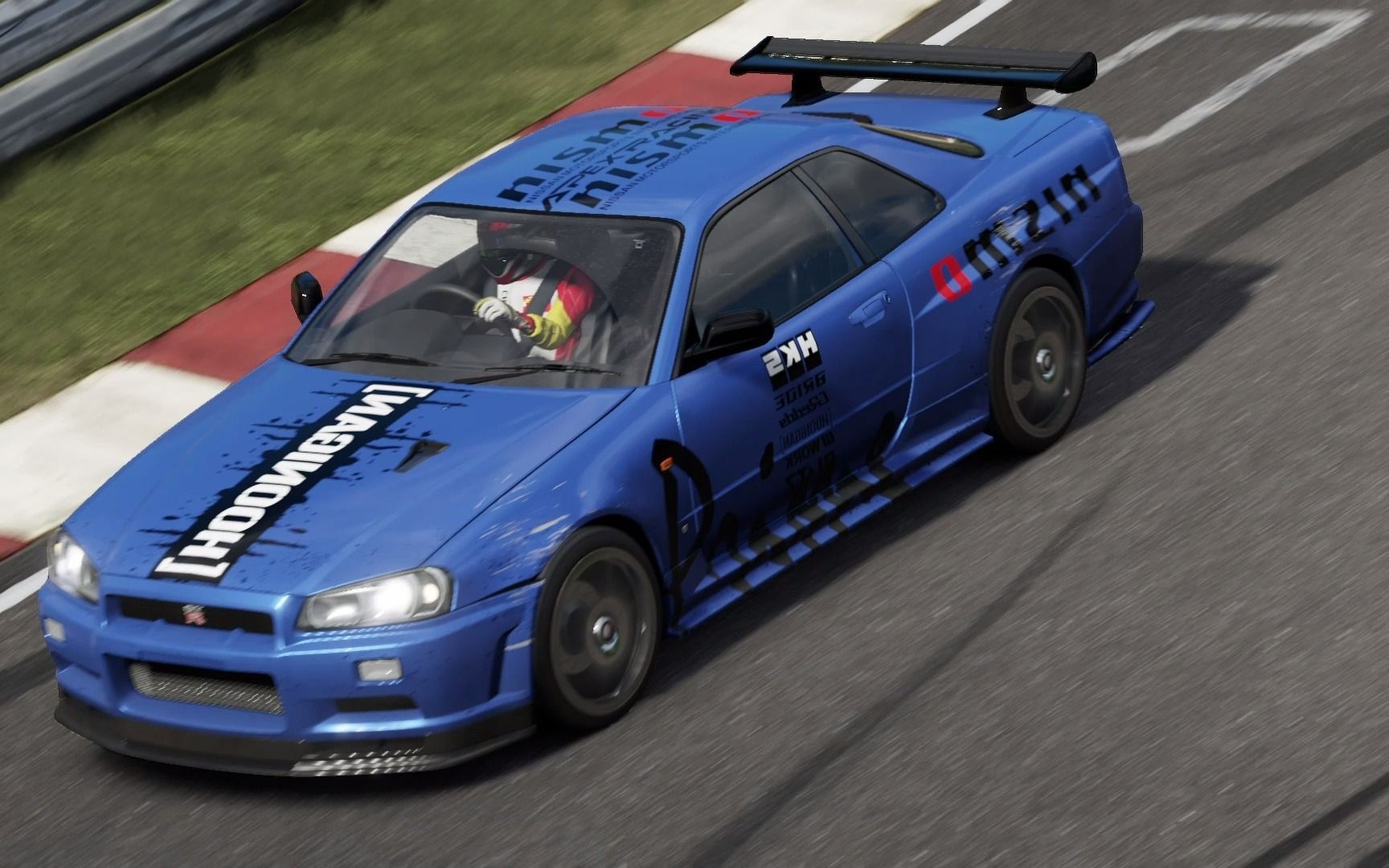 gtr纽北追逐战_哔哩哔哩bilibili_极限竞速