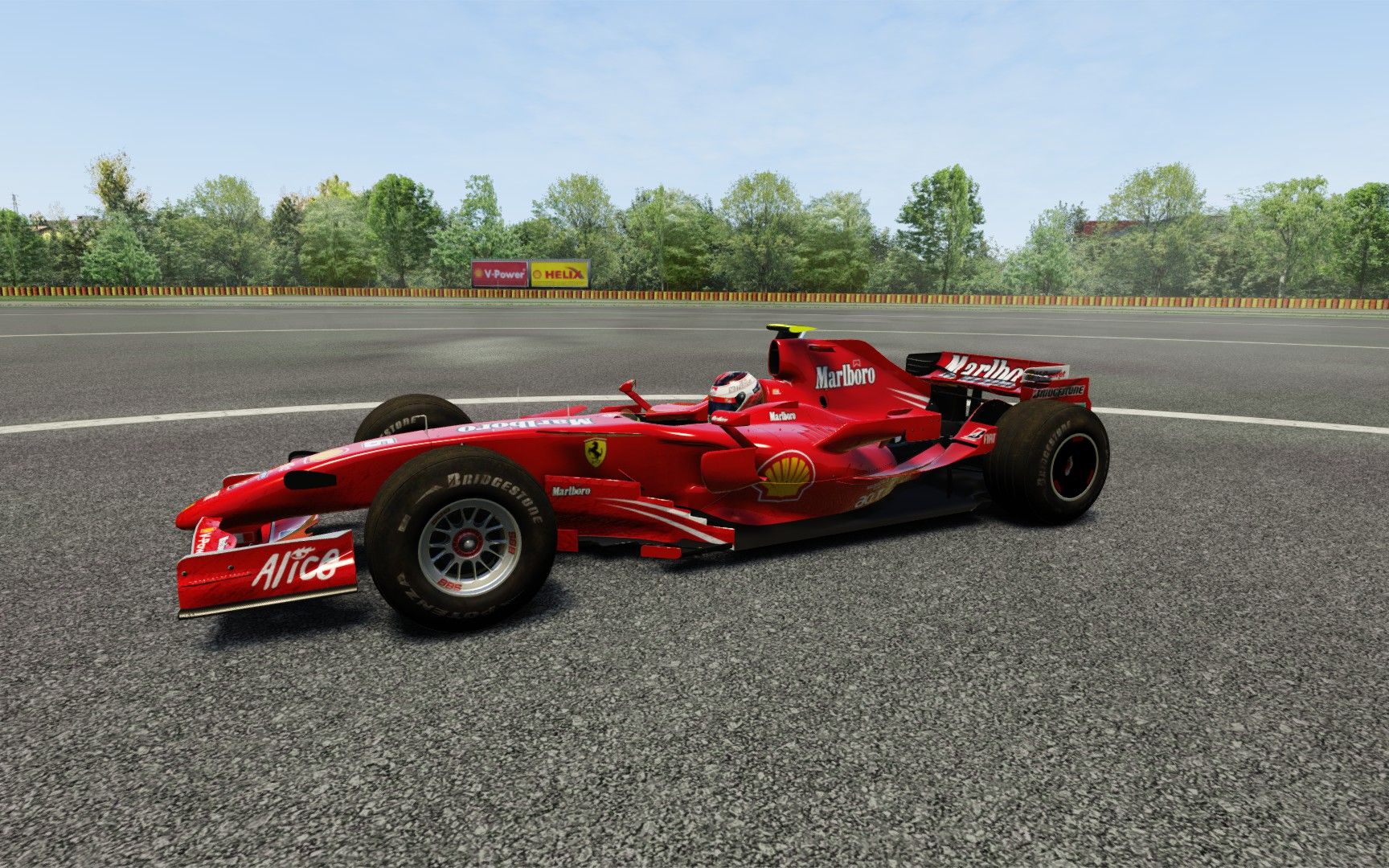 神力科莎 f2007试跑法拉利私家赛道-费奥拉诺