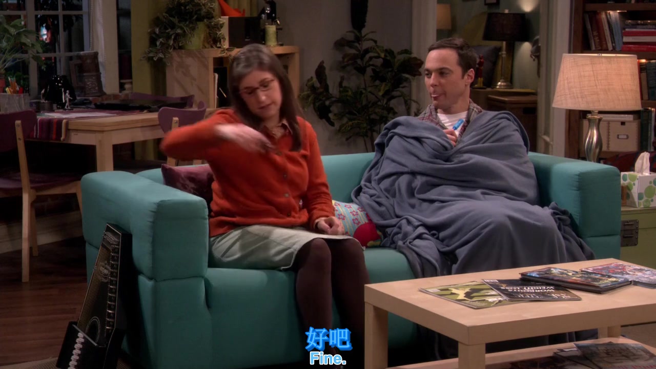 生活大爆炸谢耳朵女友艾米说中文