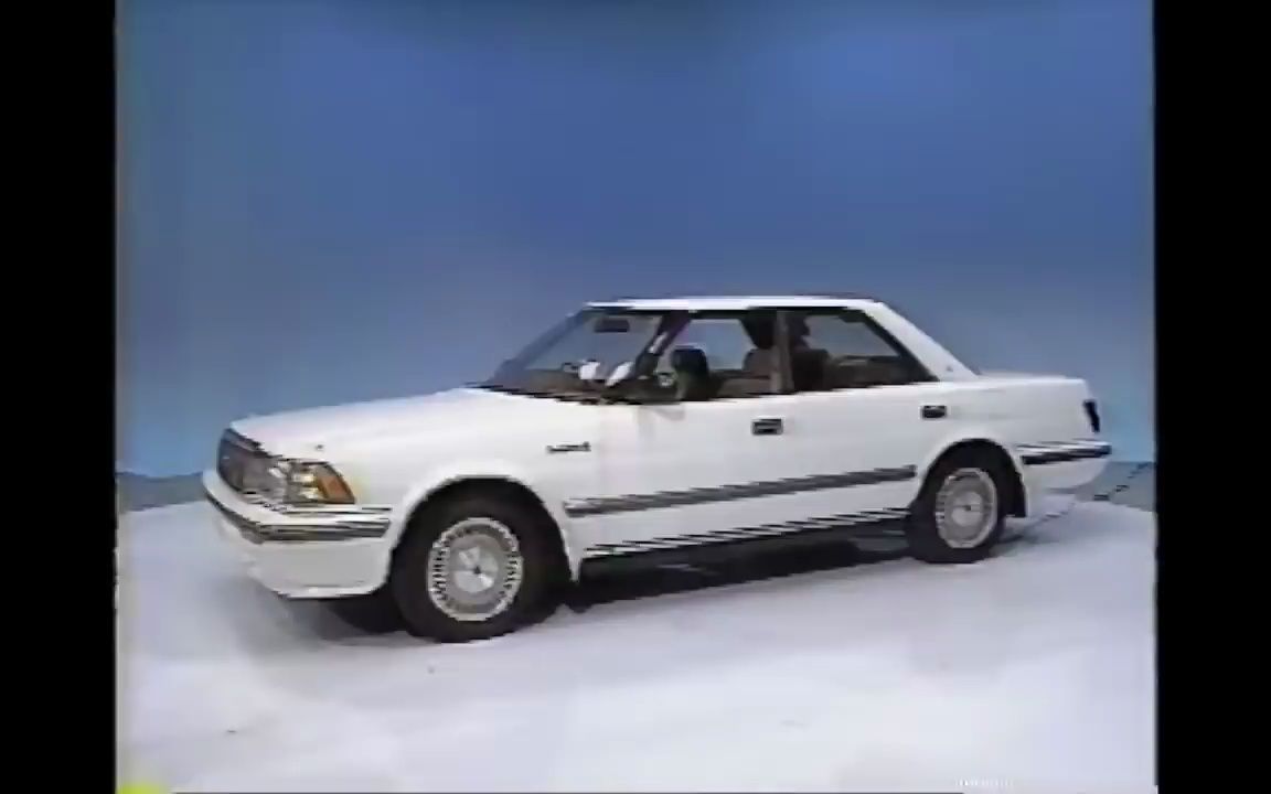 【80年代JDM】1987年丰田皇冠皇家3.0DOHC(MS132)大后超新车情报试驾测评宣传片哔哩哔哩bilibili