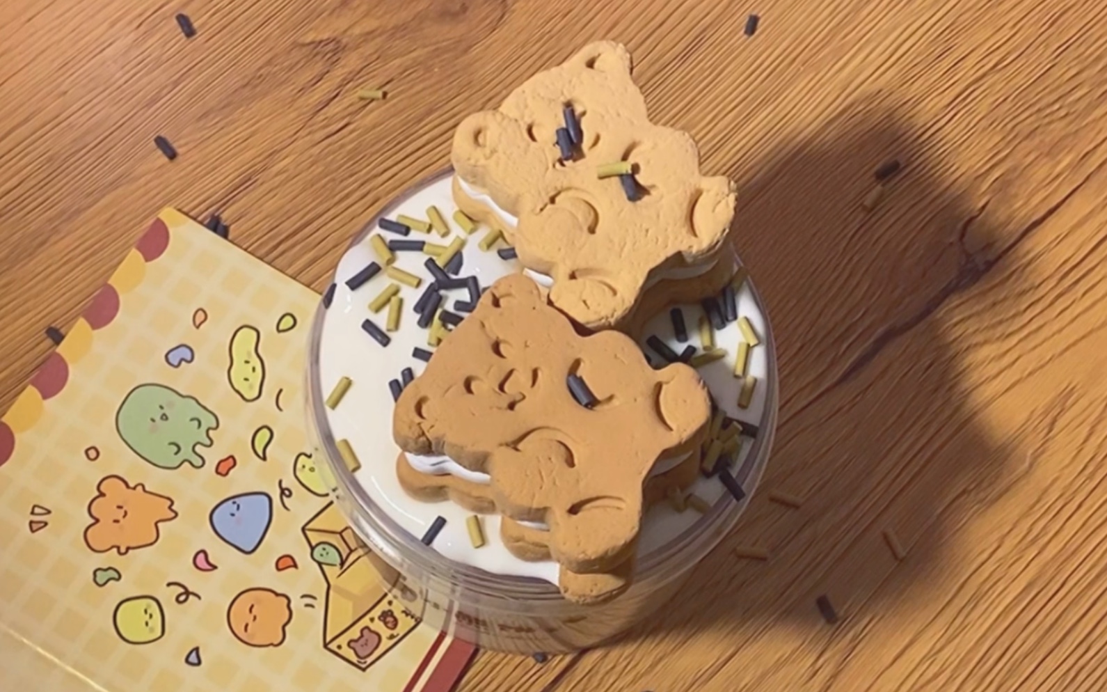 白露新品熊熊饼干