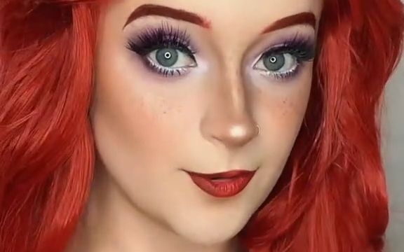 【高能仿妆】万圣节-小姐姐的美丽小美人鱼cos