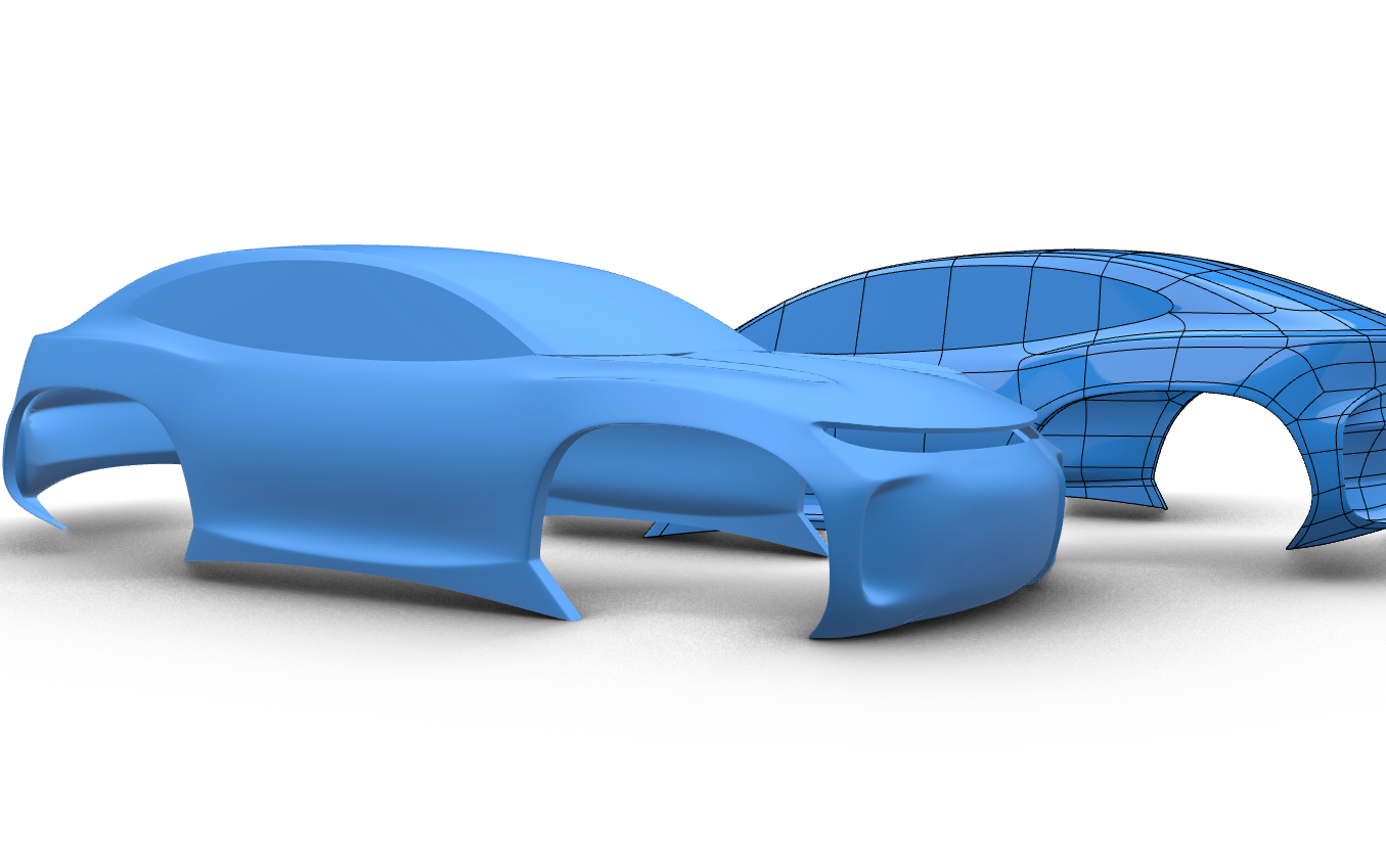 rhino7概念车细分建模讲解(产品形态快速表现)