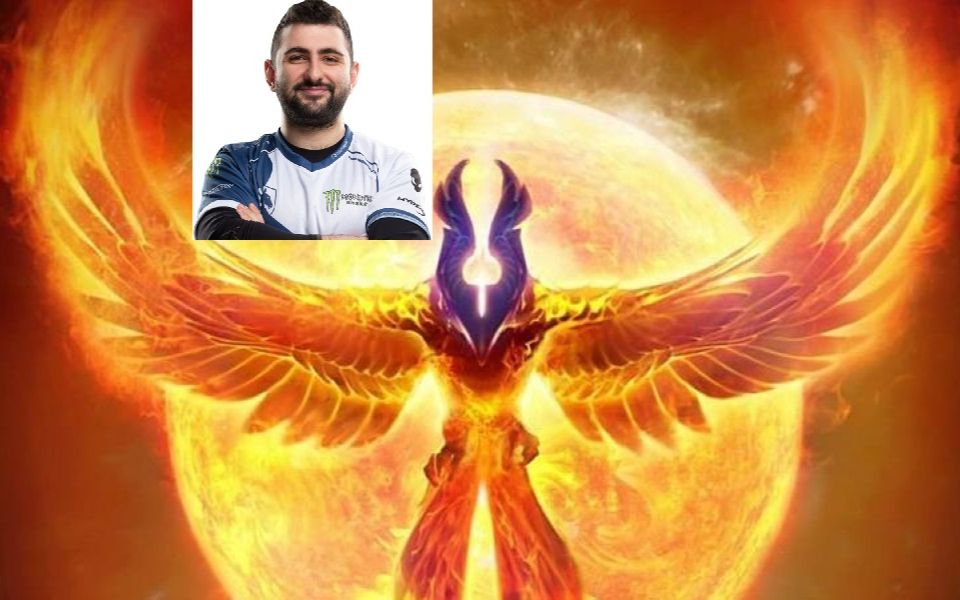 【dota 2 pro】gh - 中单凤凰 - 冰甲魔晶刷新辉耀 -7.