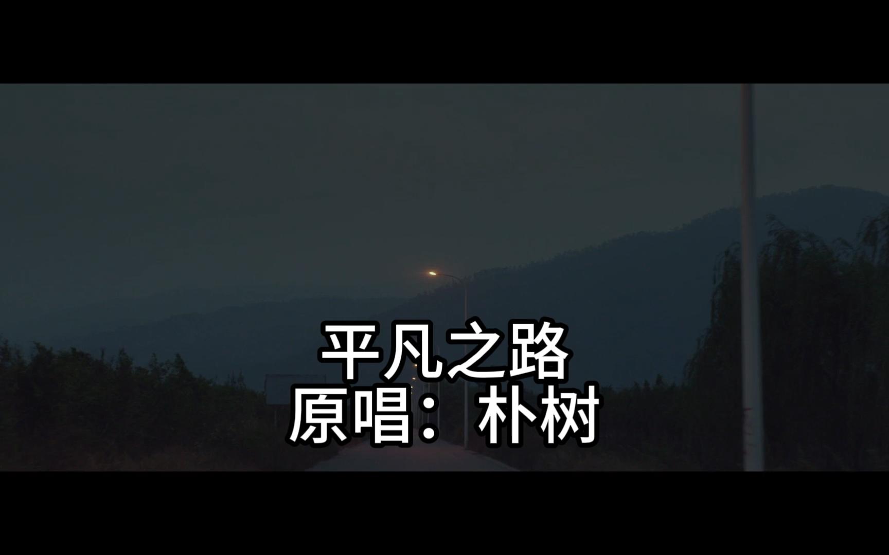 平凡之路——朴树 高清mv 我曾经跨过山河大海